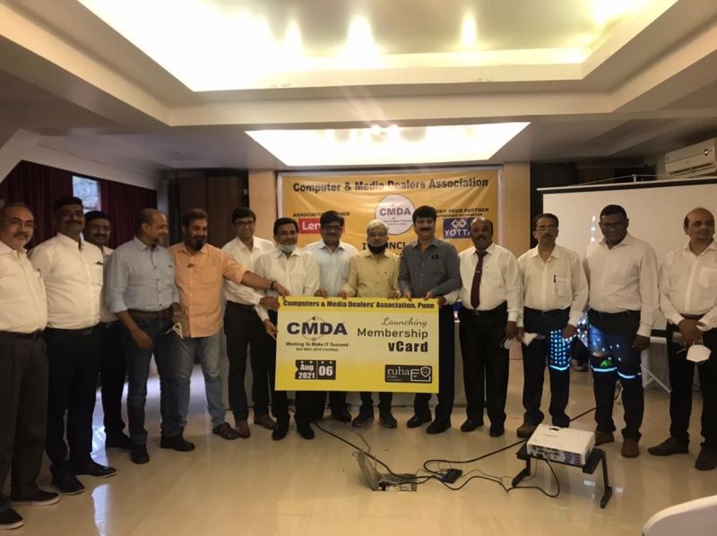 vCard launch for CMDA  Pune